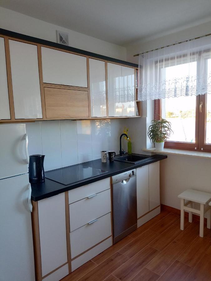 Apartament Nad Jeziorakiem อิวาวา ภายนอก รูปภาพ